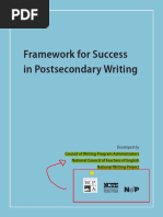 framework for success doel