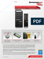 Lenovo ThinkStation E32 Datasheet PDF