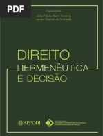 João Paulo Allain Teixeira - Direito, Hermenêutica e Decisão