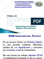 Tema 3 2 Multicanalizacion TDM