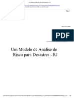 BRASILIANO A C R Um Modelo de Análise de Risco para Desastres