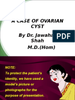 A Case of Ovarian Cyst