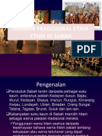 Pakaian Tradisional Etnik-Etnik Di Sabah
