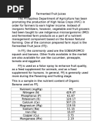 How To Make Fermented Fruit Juice Or Ffj Pdf Fruit Soil