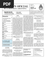 Boletin Oficial 12-07-10 - Segunda Seccion | PDF | Buenos Aires ...