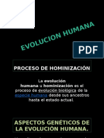 Evolucion Humana