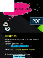 New Gerunds and Infinitives
