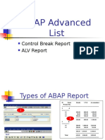 ABAP Control Brk Events