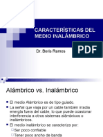 Características Del Medio Inalámbrico