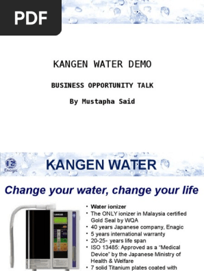 Kangen Water Presentation Colonoscopy Ph
