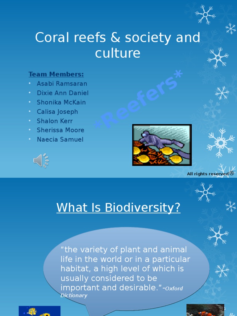 Importance of Coral Reefs | PDF | Social Science | Home & Garden