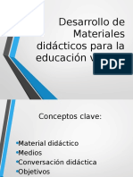 Desarrollo de Materiales Didácticos para La Educación Virtual