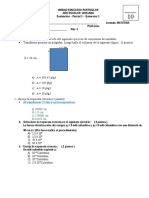 Examen de Fisica Tercero Bachillerato AAA