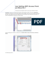 Bagaimana Cara Setting WiFi Access Point Di Routerboard MikroTik