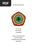 Download Proses Pemesinan Konvensional Dan Non Konvesional by Yuddha Ikkuh Akkuh SN311949750 doc pdf