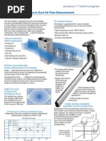 MeasurIT Verabar Application Duct Air Flow 0808