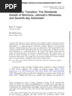 Download The Secular Transition The Worldwide Growth of Mormons Jehovahs Witnesses and Seventh-day Adventists by Chino Blanco SN31195045 doc pdf