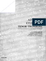Tommy Pederson - Advanced Etudes For Trombone PDF