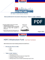 HDFC Infrastructure Fund - August 2015