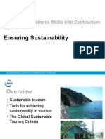 Ensuring Sustainability: Integrating Business Skills Into Ecotourism Operations