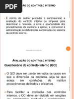 Avaliação Do c.i Registo Das Deficiência Ci