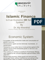 Vortrag Islamic Finance by Dr. Kohorshid