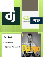 Django Framework: Antonio Jurković 3.g