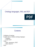 Semantic Web Layers - XML and RDF