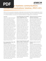 IPECS UCS P5 Datasheet