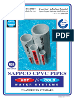 CPVC Pipes Sappco