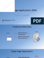 Single Page Applications (SPA) : Jogesh K. Muppala