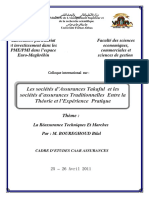 La Réassurance Techniques Et Marchés Bilal Bourghoud PDF