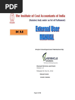 ICAI User Manual