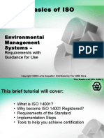 Basics of Iso 14001