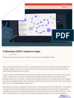 Following LIGO's Tresure Map - Simmetry Magazine - Org, 6 Maggio 2016