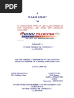 Download A COMPARATIVE STUDY OF ULIP PLANS OFFERED BY ICICI PRUDENTIAL AND OTHER LIFE INSURANCE COMPANIES by dixit mittal SN31198310 doc pdf