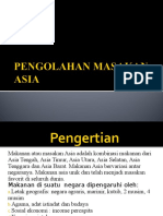 Pengolahan Masakan Asia