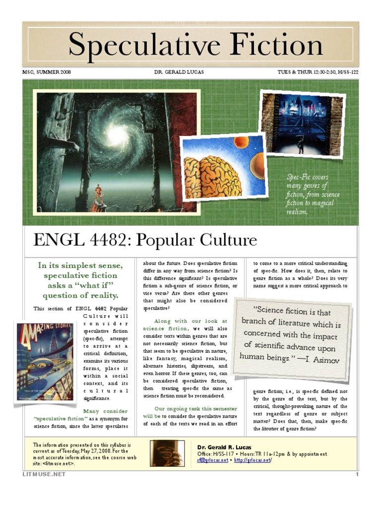 Speculative Fiction Quiz Speculative Fiction Free 30day Trial