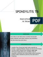 Spondylitis TB