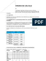 Memoria de Calculo de Instalaciones Sanitarias