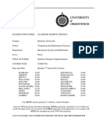 Exam COMP1302 FINAL June 2010 PDF