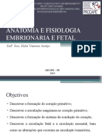 Anatomia e Fisiologia Embrionária e Fetal