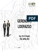 Gerencia y Liderazgo Parte I Gerencia Credo Liderazgo PDF