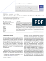 Solid Form Screening PDF