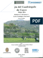 Cuadrángulo Del Cusco PDF
