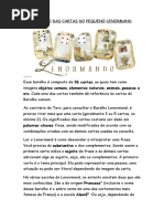Significado Das Cartas Do Pequeno Lenormand