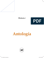 Historia i. Antologia. Primer Taller De