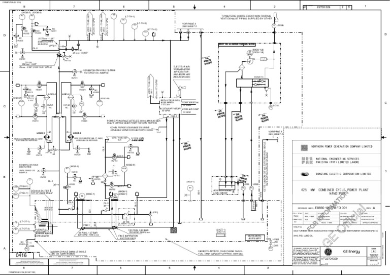 01Gas Turbine P&ID Manual 13.pdf Machines Mechanical Engineering