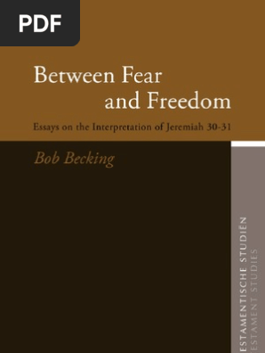 Betw Fea Freed Pdf Jeremiah Exegesis