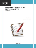 Dicas Para Elaboração Do Portfólio Unopar